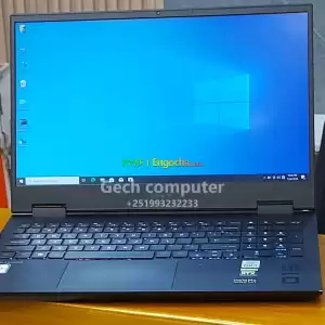 HP OMEN GAMINGOMEN  15Core i7-10th Gen1TERA SSD STORAGE16GB RAM  15.6 inch REFRESH RATE 1 in Ethiopia